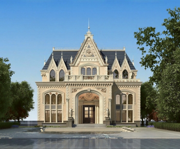 European Style Villa/Building-ID:595628026