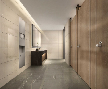 Modern Public Toilet-ID:292478089