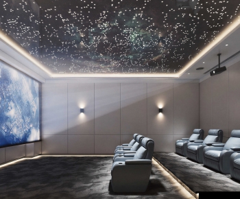 Modern Audiovisual Room-ID:499169895