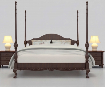 Modern Double Bed-ID:830469113