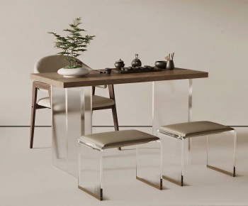 Modern Dining Table And Chairs-ID:753680946