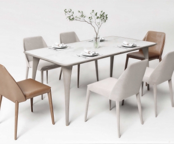 Modern Dining Table And Chairs-ID:519721031