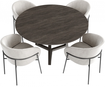 Modern Dining Table And Chairs-ID:752583038