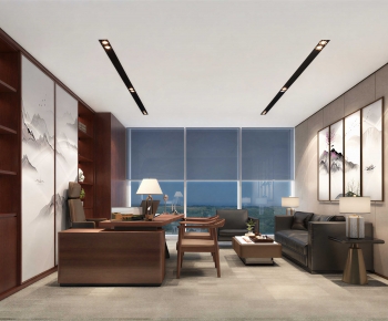 Modern Manager's Office-ID:674748903