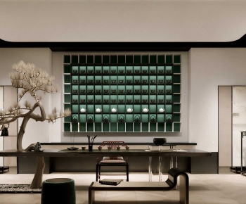 New Chinese Style Tea House-ID:420918945