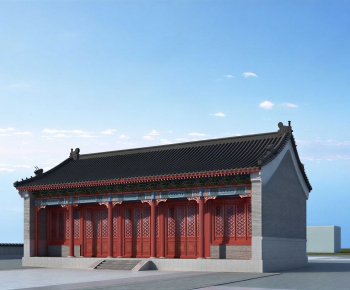 Chinese Style Ancient Architectural Buildings-ID:202434064