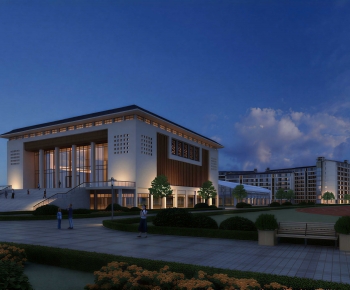 Modern Building Appearance-ID:953681953