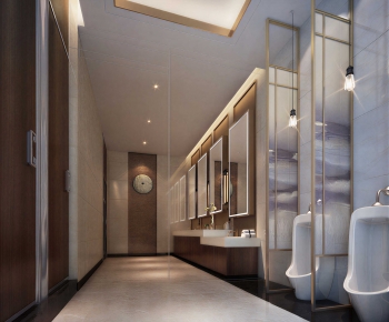 Modern Public Toilet-ID:724998004