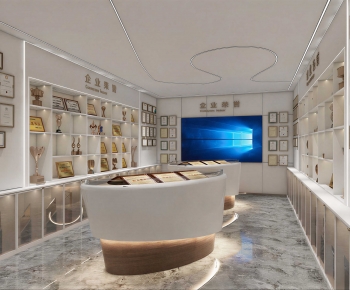 Modern Exhibition Hall-ID:105096109