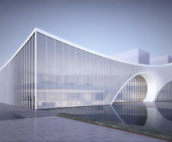 Modern Building Appearance-ID:630809071