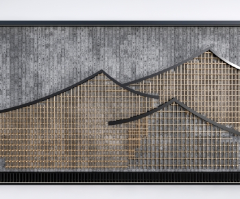 New Chinese Style Chinese Style Landscape Wall-ID:737719533