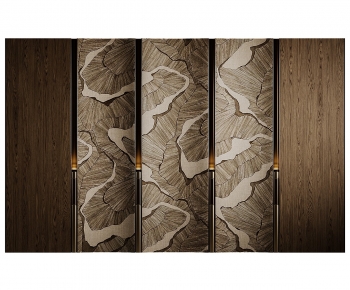 New Chinese Style TV Wall-ID:202169908