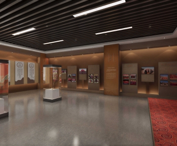 Modern Exhibition Hall-ID:667300273