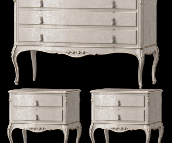 European Style Bedside Cupboard-ID:985291035