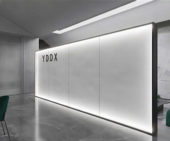 Modern Office Reception Desk-ID:286181048