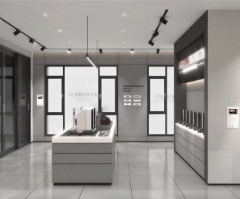 Modern Exhibition Hall-ID:832317116