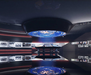 Modern Exhibition Hall-ID:631051066
