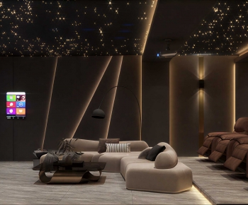 Modern A Living Room-ID:282692917