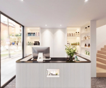 Modern Reception Desk-ID:793833973