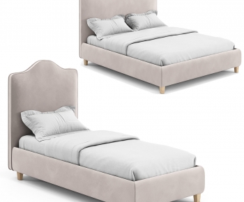 Modern Single Bed-ID:290599113
