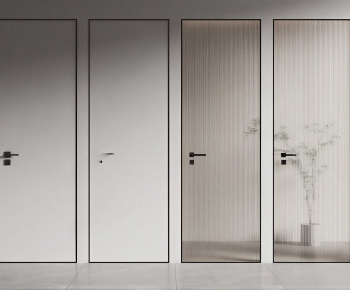 Modern Single Door-ID:366473917