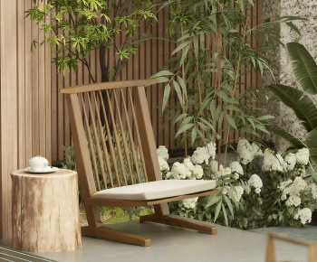 New Chinese Style Lounge Chair-ID:435508014
