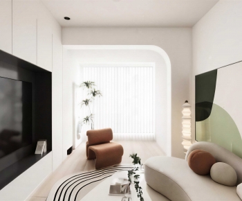 Modern A Living Room-ID:472364904