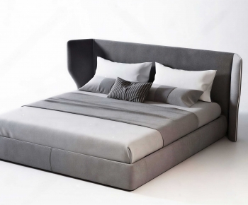 Modern Double Bed-ID:901281122