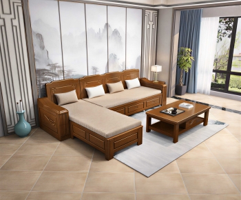 New Chinese Style Multi Person Sofa-ID:920351986