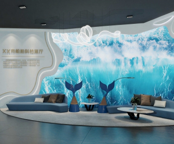 Modern Exhibition Hall-ID:509747983
