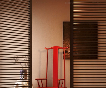 New Chinese Style Lounge Chair-ID:948879746