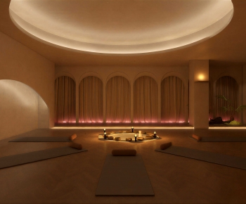 Modern Yoga Room-ID:964235079