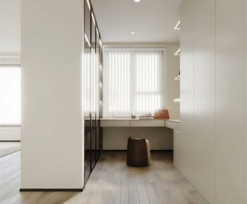 Modern Clothes Storage Area-ID:414081102