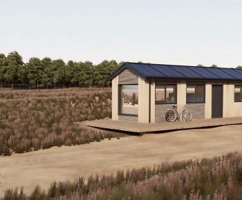 Modern Building Appearance-ID:105575088