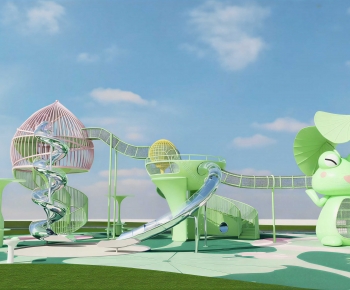 Modern Equipment For Children-ID:366894964