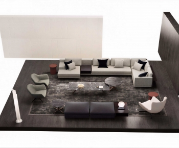 Modern Sofa Combination-ID:939350184