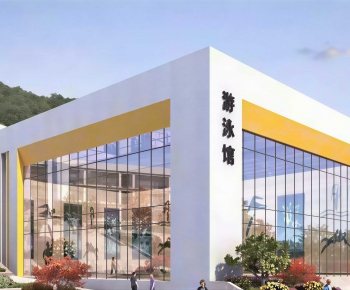Modern Building Appearance-ID:333209049