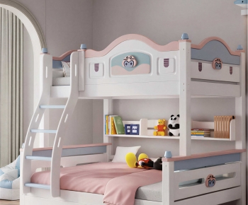Modern Bunk Bed-ID:583596947