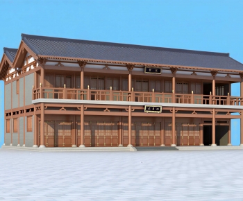 New Chinese Style Appearance Of Commercial Building-ID:753521928