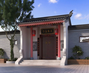 New Chinese Style Door-ID:277749063