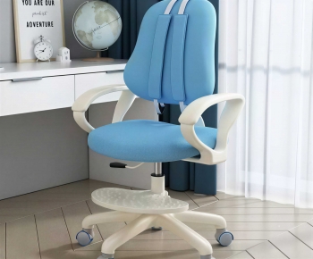 Modern Computer Desk And Chair-ID:472433094