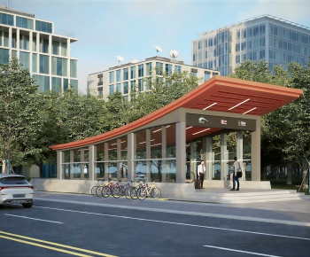 Modern Building Appearance-ID:915570361