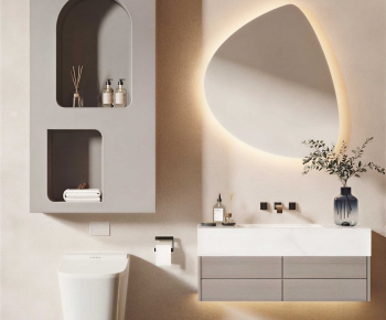 Modern Bathroom Cabinet-ID:175355913