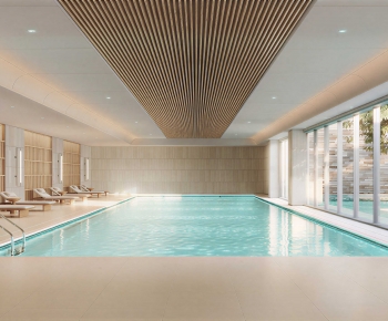 Modern Swimming Pool-ID:806140957