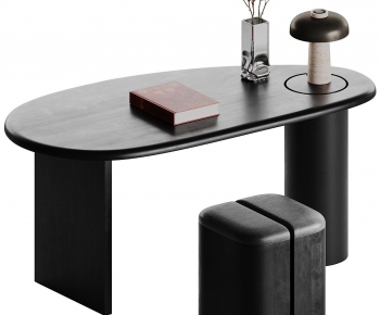 Modern Computer Desk And Chair-ID:695245984