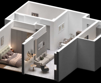 Modern Architectural Bird's-eye View Planning-ID:730459934