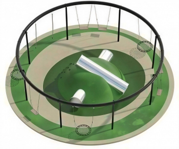 Modern Children's Amusement Park-ID:719419964