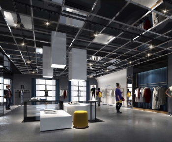 Industrial Style Clothing Store-ID:122478014
