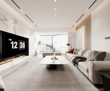 Modern A Living Room-ID:601379984