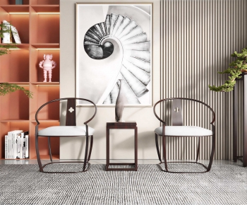 New Chinese Style Lounge Chair-ID:647931105